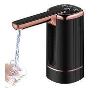 Water Bottle Pump, Foldable Water Dispenser with 3 Modes Electric Drinking Pump for Various Jugs Office Home Desktop