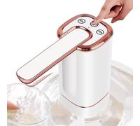 Water Bottle Pump | Top-Loading Smart Touch Electric Water Pump | Drinking Accessories Low-Noise Anti-Drip Portable Jug Spout for Dining Living Room Camping Home Picnic