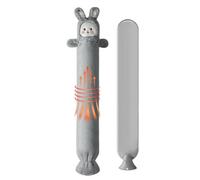 Water Bottle - Rabbit Cold Warmer, Long Hot Pack Warmer, Soothes & Keeps Warm, Soft Cover for Comfort & Safe, Top Heat Relief Solution, Hot Water Bottle for Shoulder, Back, Abdomen, Hands