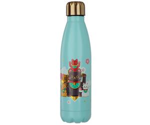 Water Bottle Skull Roses Cat Star Wars Tiger Stainless Steel School BPA FREE PVC