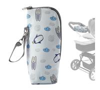 Water Bottle Sleeve - 8.66x2.76x3.15 Inches Non Slip Cup Cooler for Temperature Control, Waterproof Pouch with Insulated Lining, Hydration Carrier for Camping Daily Outdoors Workout Sports Running