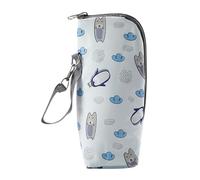 Water Bottle Sleeve, Non Slip Cup Cooler Sleeve with Waterproof Insulated Pouch, Protective Bottle Cover Holder for Camping, Daily Use, Outdoors, Workplace, Workout, Gym, Sports, Running, Travel,