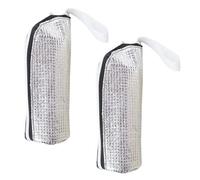 Water Bottle Sleeves - Water Bottle Covers Insulated | Handheld Aluminum Foil Carrier for Hiking Student Stroller Adult Child School Mom