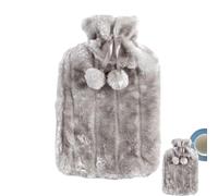 Water Bottle Softcover,Soft Faux Plush 2L Hot Water Bag Jacket, Portable Cute Warm Waters Bottle Cover,Removable Hot Waters Bottles Cloth Helps Relieve Muscle Menstrual Cramps(NO Bottles)