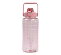 Water Bottle - Sport Water Bottle With Time Marking & Straw, Leakproof BPA F-ree Big Water Bottle, 2 Liter Large Capacity Sports Gym Drink Container, For Daily Use, Fitness And Outdoor Activities