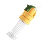 Water Bottle Spout Adapter With Straw Compact Sippy Cup Lids Topper