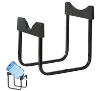 Water Bottle Stand and Dispenser Nozzle - 14.4inch 3-5 Gallon Rack | Iron Durable Water Dispenser Stand - Rust Resistant Dispensers Stands with Valve Compatible Bottle Mouth for Kitchen Office Use