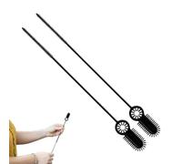 Water Bottle Straw Brush - Inside Outside Cleaning Tool, Hygiene Accessory | 2 Pack Long Brush Set, Multipurpose Reach, Quick Dry Material, Practical Gadget with Travel Gym Kitchen Daily Use