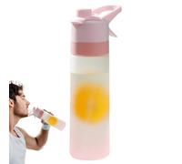 Water Bottle That Denied - Dual Function Sports Spray Cup for Hydration & Cooling | 650ml Reusable Fitness Bottle for Cycling, Hiking, Workouts