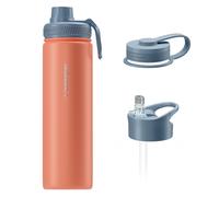 Water Bottle Thermos 700ml Stainless Steel Wessper B3 THERMOSTEEL Pink
