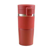 Water Bottle Travel Simple Stainless Steel Thermos Cup Outdoor Portable Water Cup Accompanying Cup Car Cup Gym Water Bottle(Rosso)