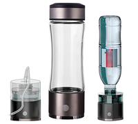 Water Bottle Water Generator Hydrogen Water Bottle Hydrogen Water Generator Ionizer Make Hydrogen Content Up To 1400-1700 PPB High Concentration Discharge And Chlorine for Travel Hiking Swimming