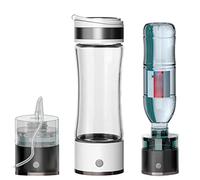 Water Bottle Water Generator Hydrogen Water Bottle Hydrogen Water Generator Ionizer Make Hydrogen Content Up To 1400-1700 PPB High Concentration Discharge And Chlorine for Travel Hiking Swimming