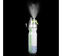 Water Bottle with Spray Mist,500ml Misting Water Bottle,Sport Water Spray Bottle with Flip Straw,Drinking Bottle for Outdoor Gym Hydration,for Cycling Climbing Fitness Hiking Mountaineering Cooling