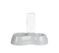 Water Bottles for Dogs Dog Cat Double Bowl Water Fountain Pet Automatic Water Dispenser With Drinking Bottle For Eating Drinking