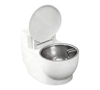 Water Bowl for Cats - Anti-Spill Removable Water Dispenser | Toilet Shaped Water Bowl for Pets - For Cats Puppies and Dogs Puppies in the Bathroom Living Room as well as on the Wall or On