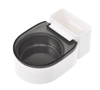 Water Bowl for Cats Toilet Shaped Raised Non Spill Dispenser