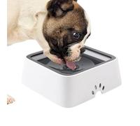 Water Bowl For Large Dogs | 2 Litre Floating Dog Food Bowls, Water Bowl For Cats Splash Resistant, Choking Resistant For Traveling Carried By Vehicles
