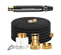 Water Broom Under Car Chassises Floor Wash Extendable Underbody Cleaning Water Broom Quick Connector High Pressure Washer Chassises Cleaner