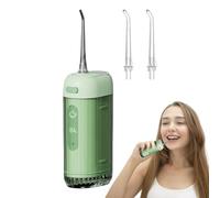 Water Brush | Cleaning Device | 200ml Cordless Electric Portable Water Flosser for Adults, Home, Travel, Beach, Vacation, Gym, School