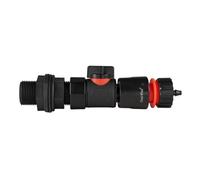 Water Butt Adapter Kit 3/4" Bsp With Bspf Quick-Connect Valve And 4mm Micro Barb Hose Connector