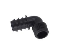 Water Butt Connector Kit, Water Butt Connector Adapter Tank Fitting, Straight 90 Outlet Pipe Overflow Hosetail Elbow, Join Two Water Tanks Black Elbow Hosetail Tool, For Rain Barrel, Water Storage Tan