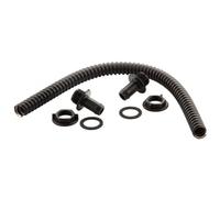 Water Butt Connector Pipe Kit 50cm for Downpipe 25mm - Water Butt Connector Hose Pipe and Fittings for Connecting 2 Water Butts Rain Barrel Joining 2 Water Storage Together