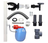 Water Butt Filler Kit for Downpipes, Rain Diverter Kit,