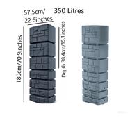 Water Butt Rainwater Tanks Garden Large Plastic Inc Connection kit 350L 500L