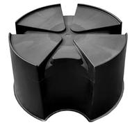Water Butt Stand, Sturdy Strong Stand Suitable for 200L, 210L & 250L shaped Waterbutts and Barrels - Off the Ground Waterbutt Stand - Black