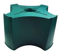 Water Butt Stand, Sturdy Strong Stand Suitable for 200L, 210L & 250L shaped Waterbutts and Barrels - Off the Ground Waterbutt Stand - Dark Green