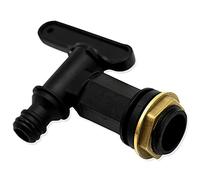 Water Butt Tap Hosepipe Rain Barrel/ ¾ BSP Thread Replacement Tap Plastic Snap-Fit Connector Beer Home Brew