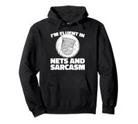 Water Catching - Traditional Net Fishing Pullover Hoodie