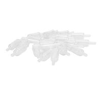 Water Check Valve Aquarium Air Pump Accessories 20pcs Transparent PVC One Way Stop Valve Prevents Backflow for Fish Tank Oxygen Pump 5.5cm Length