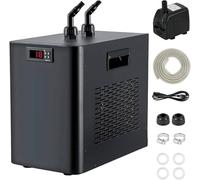 Water Chiller Cooler Aquarium, 1/10~1HP for Cold Plunge, Ice Bath, Refrigeration Compressor, Refrigeration for Hydroponic Systems Coral Reef,ForFishTankOnly-300L/79Gal