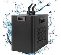 Water Chiller Cooler Aquarium, 42Gal 1/10 HP, Quiet Refrigeration Compressor Fish Tank for SeaFresh Coral Shrimp Hydroponics