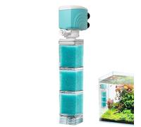 Water Circulation Aquarium Pump - Filter Device, Underwater Filter Machine | Shrimp Culture Sea Saltwater Freshwater Pond Aquarium Toilet Home Office Beginners Aquatic