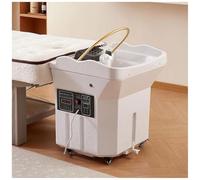Water Circulation Head Spa Equipment,Thermostatic Japanese Head Spa Equipment,Head Spa Equipment Sink Portable with 60L Water Tank,Adjustable Headrest,Enhance The Head Wash Experience