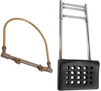 Water Circulation Rack, Head Spa Equipment Frame, Barbershop Head Shower Tools, Suitable for Hair Salon Shampoo Sink Scalp Care Waterfall Accessories(Style B)