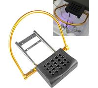 Water Circulation Rack, Head Spa Equipment Frame, Head Care Shampoo Bed Accessory with Headrest Salon Hair Care Fumigation Suitable for Hair Salons