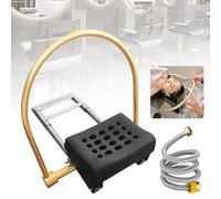 Water Circulation Rack with Pillow Kit, Head Spa Equipment Frame 360° Adjustable Head Spa Accessories Hair Treatments Movable Head Massager Shower Shampoo Bed Accessories