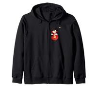 Water Color Cute Ladybug Funny Unisex Design Men Women Tee Zip Hoodie