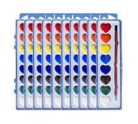 Water Color Paint Sets For Kids, 10pcs 8 Colors High Pigment Paints