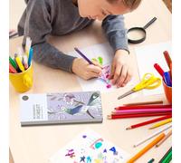 Water Color Paper - Child Colouring Sketchbook | Portable Watercolor Paper for Painting Drawing Outdoor Beginners Kids Creative Activities Art Projects
