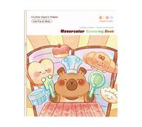 Water Coloring Book, Watercolor Book for Kids | Bookmark Painting Set | Education Craft for Beginners for Beginners and Watercolor Book for Them, for Hand and Art