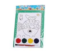 Water Coloring Sheets, Water Painting Cards, Educational Art Pad, Magic Waters Drawing Book, Creative Watercolor Paper Set for Kids Classroom Home Birthday Party Art Supplies 12.8x17.5cm