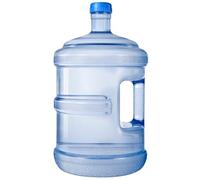 Water Container Camping Water Carrier Thick Plastic 5L Water Bottle with Screw Caps and Built in Handle Reusable Water Dispenser Bottle Portable Water Jug for Water Dispenser Camping Hiking Small