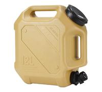 Water Container - Camping Water Containers | Campings Waters Carrier, 12L Large Water Tank Jug with Spigot, Portable Leak-Proof Canteen Water Storage Supplies for Outdoor Picnic Hiking Travel Adventur