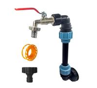 Water Container Fittings, Threaded Hose Tap, Waterproof Quick Coupling Adapter with Extension Tube for Tap Indoor and Outdoor Use