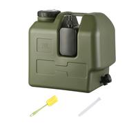 Water Container for Camping - with Hand Soap Bottle - Large Camping Gear Water Dispenser with Spigot - for Outdoor Hiking Picnic Travel Survival Backpacking Road Trip Hunting